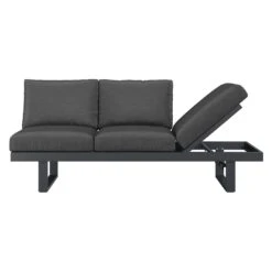 OUTLIV. Atlanta Gartensofa Aluminium/Olefin Anthrazit 9 OUTLIV. Atlanta Gartensofa Aluminium/Olefin Anthrazit -Outliv outliv atlanta diningbank aluminium olefin 1342476 9