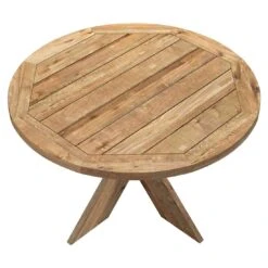 OUTLIV. Atlanta Gartentisch Ø130cm Teak Recycelt Teak Recycelt -Outliv outliv atlanta gartentisch durchm 130cm teak recycled 987979 3