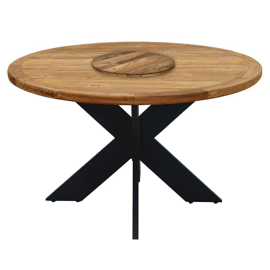 OUTLIV. Atlanta Gartentisch Ø130cm inkl. Drehteller Charcoal/Teak Recycelt OUTLIV. Atlanta Gartentisch Ø130cm Inkl. Drehteller Charcoal/Teak Recycelt -Outliv outliv atlanta gartentisch durchm130cm inkl drehteller 1480955 1