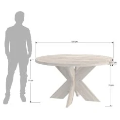 OUTLIV. Atlanta Gartentisch Ø150cm Inkl. Drehteller Teak Recycelt 5 OUTLIV. Atlanta Gartentisch Ø150cm Inkl. Drehteller Teak Recycelt -Outliv outliv atlanta gartentisch durchm150cm inkl drehteller 1481032 6