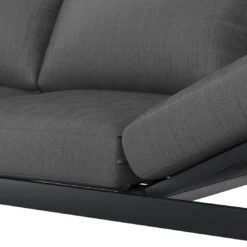 OUTLIV. Atlanta Gartensofa Aluminium/ Olefin Anthrazit/Grau -Outliv outliv atlanta loungeliege aluminium olefin anthrazit grau 1246204 10