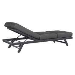 OUTLIV. Atlanta Gartensofa Aluminium/ Olefin Anthrazit/Grau -Outliv outliv atlanta loungeliege aluminium olefin anthrazit grau 1246204 7