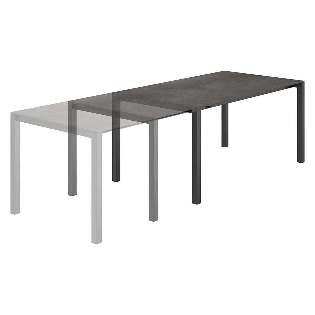 OUTLIV. Ausziehtisch 160/217/267x92cm Edelstahl/HPL Anthrazit/Zement Dunkel OUTLIV. Ausziehtisch 160/217/267x92cm Edelstahl/HPL Anthrazit/Zement Dunkel -Outliv outliv ausziehtisch 160 217 267x92 cm edelstahl hpl 1427396 2