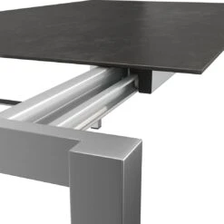 OUTLIV. Ausziehtisch Edelstahl/Glaskeramik Dark Grey -Outliv outliv ausziehtisch 160x220 280x100cm edelstahl keramik dark grey 994601 7 1