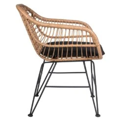 OUTLIV. Gartenmöbel-Set 3-teilig Stahl/Geflecht Natur -Outliv outliv balkon set 3 teilig stahl geflecht 1284352 5