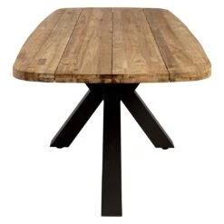 OUTLIV. Belgien Gartentisch 220x100 Cm Aluminium/Teak Anthrazit/Natur -Outliv outliv belgien gartentisch 220x100 cm aluminium teak 1429310 3