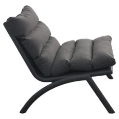 OUTLIV. Bess Gartenmöbel-Set 3-tlg. Aluminium/Textilene Anthrazit/Grau -Outliv outliv bess balkonset 3 tlg aluminium textilene 1348713 5