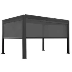 OUTLIV. Bio Santorini Seitenteil 400 Cm Aluminium Anthrazit -Outliv outliv bio santorini seitenteil 400cm aluminium 1432764 3