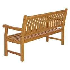 OUTLIV. Bretagne Gartenbank Natur -Outliv outliv bretagne 3 sitzerbank 180 cm teak natur 1346623 4