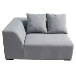 OUTLIV. Buddha Loungeset 6-tlg. Sunbrella Schwarz/Flanelle -Outliv outliv buddha loungegruppe 6tlg sunbrella schwarz flanelle 1195659 5