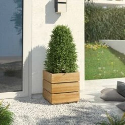 OUTLIV. Flora Pflanzgefäß 40x41x39cm Wildeiche -Outliv outliv by detlef steves flora pflanzgefaess 40x41x39cm wildeiche 1354081 6 1