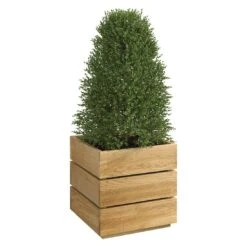 OUTLIV. Flora Pflanzgefäß Wildeiche -Outliv outliv by detlef steves flora pflanzgefaess 40x41x39cm wildeiche 1354081 7