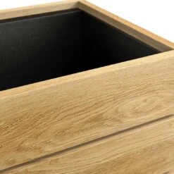 OUTLIV. Flora Pflanztopf 40x41x92cm Schwarz/Wildeiche -Outliv outliv by detlef steves flora pflanztopf 40x41x92cm 1354169 5