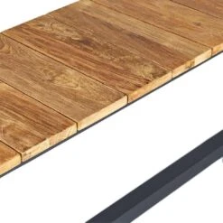 OUTLIV. Clark Gartenbank 140cm Aluminium/Teak Recycelt Charcoal/Teak Recycelt -Outliv outliv clark barbank 140cm aluminium teak recycelt 1346436 4