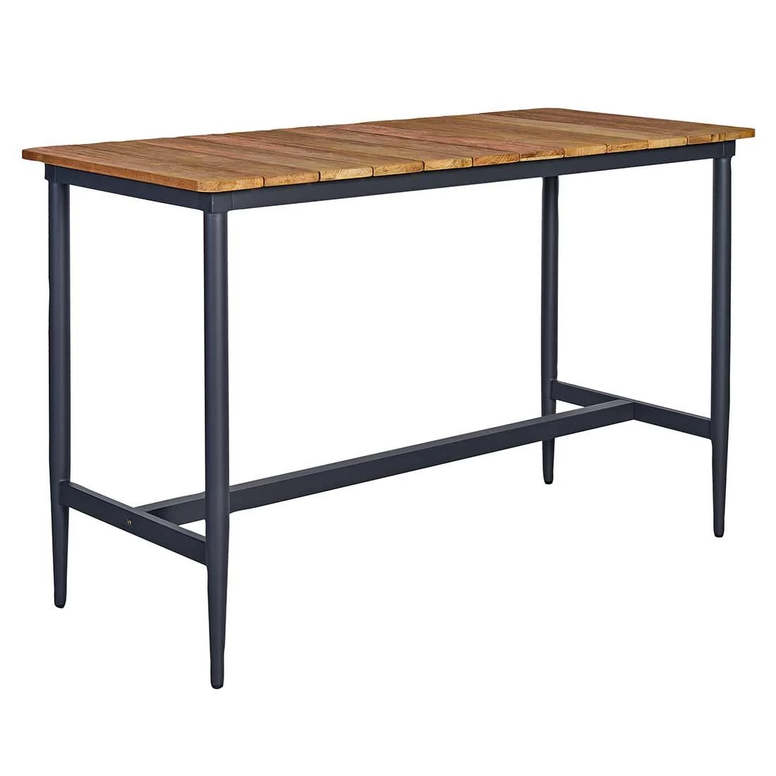 OUTLIV. Clark Gartenbar-Set 3-tlg. Tisch 170x75cm Aluminium/Teak recycelt Charcoal/Teak Recycelt OUTLIV. Clark Gartenbar-Set 3-tlg. Tisch 170x75cm Aluminium/Teak Recycelt Charcoal/Teak Recycelt -Outliv outliv clark gartenbar set 3 tlg aluminium teak recycelt 1400369 2