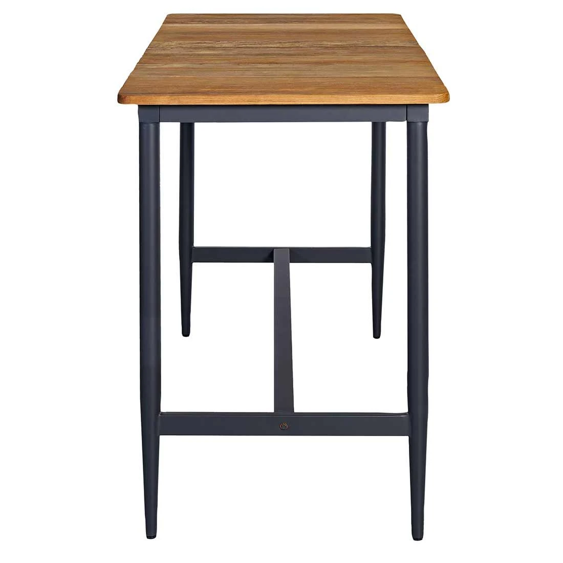 OUTLIV. Clark Gartenbar-Set 3-tlg. Tisch 170x75cm Aluminium/Teak recycelt Charcoal/Teak Recycelt OUTLIV. Clark Gartenbar-Set 3-tlg. Tisch 170x75cm Aluminium/Teak Recycelt Charcoal/Teak Recycelt -Outliv outliv clark gartenbar set 3 tlg aluminium teak recycelt 1400369 4