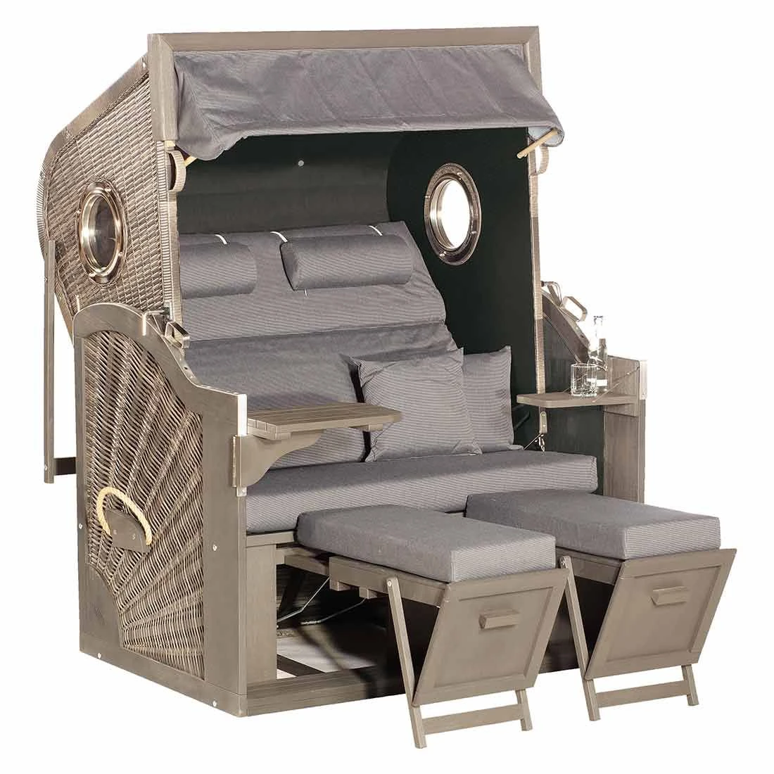 OUTLIV. Cliff Strandkorb Akazie/Geflecht Vintage Anthrazit OUTLIV. Cliff Strandkorb Akazie/Geflecht Vintage Anthrazit -Outliv outliv cliff rustikal 410z strandkorb akazie kunststoff 1343301 1