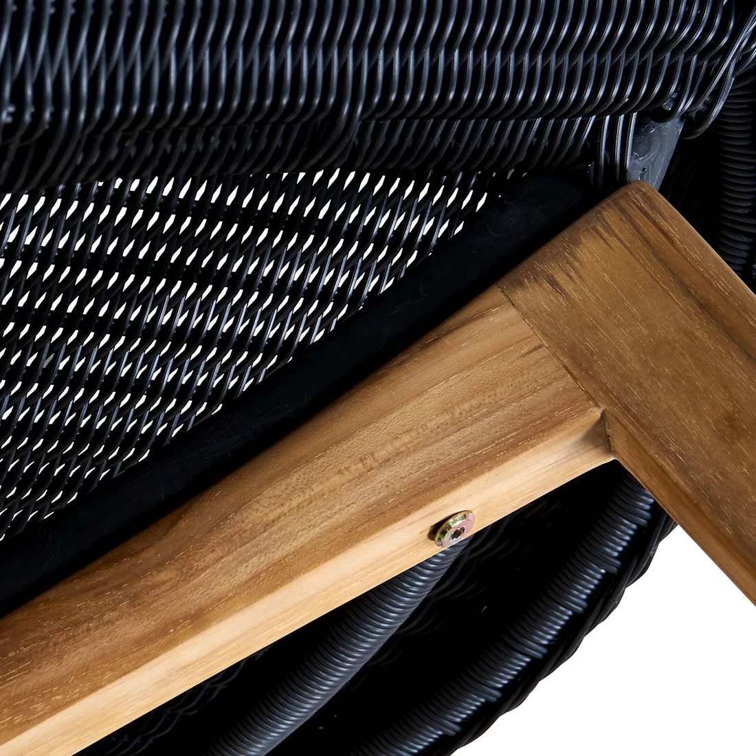 OUTLIV. Clovelly Gartenstuhl Teak/Geflecht Natur/Schwarz OUTLIV. Clovelly Gartenstuhl Teak/Geflecht Natur/Schwarz -Outliv outliv clovelly diningstuhl teak recycelt geflecht 1346469 7