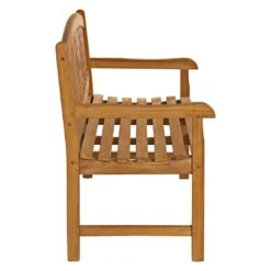 OUTLIV. Cotton Gartenbank Teak Natur -Outliv outliv cotton 3 sitzerbank 180 cm teak natur 1346810 3