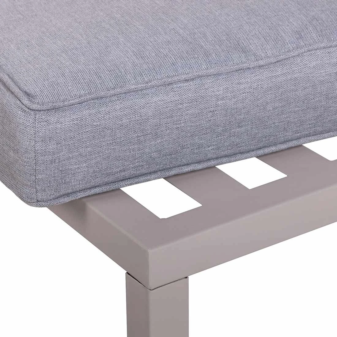 OUTLIV. Dininglounge 4-tlg. Stahl/Olefin Taupe/Grau OUTLIV. Dininglounge 4-tlg. Stahl/Olefin Taupe/Grau -Outliv outliv dininglounge 4 tlg aluminium olefin 1429541 13