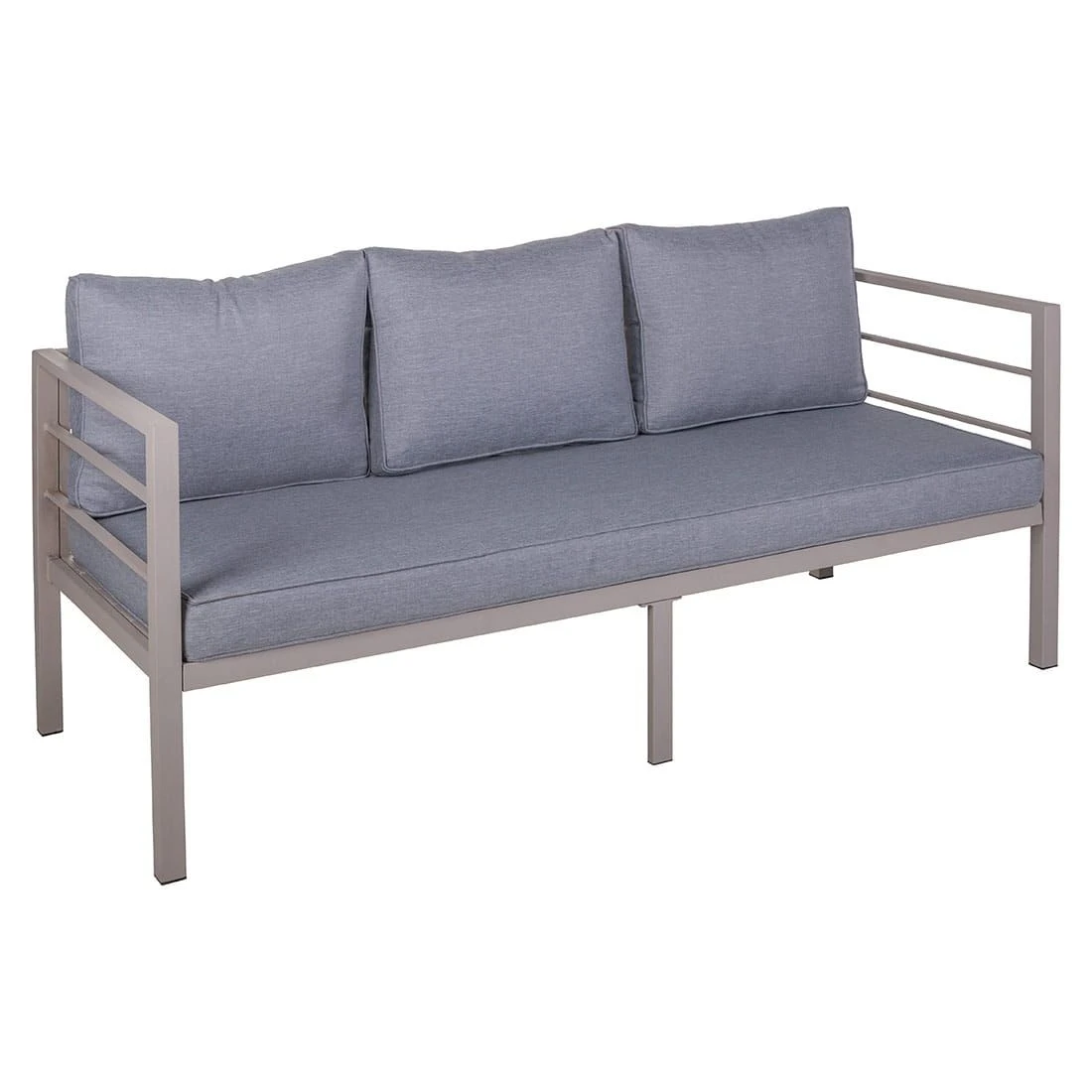 OUTLIV. Dininglounge 4-tlg. Stahl/Olefin Taupe/Grau OUTLIV. Dininglounge 4-tlg. Stahl/Olefin Taupe/Grau -Outliv outliv dininglounge 4 tlg aluminium olefin 1429541 5