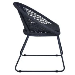 OUTLIV. Edson Gartensessel Aluminium/Rope Inkl. Kissen Charcoal 3 OUTLIV. Edson Gartensessel Aluminium/Rope Inkl. Kissen Charcoal -Outliv outliv edson diningsessel aluminium rope inkl kissen 1347250 4