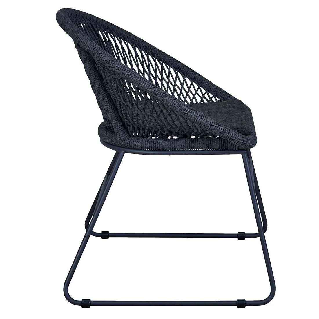 OUTLIV. Edson Gartensessel Aluminium/Rope inkl. Kissen Charcoal OUTLIV. Edson Gartensessel Aluminium/Rope Inkl. Kissen Charcoal -Outliv outliv edson diningsessel aluminium rope inkl kissen 1347250 4