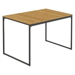 OUTLIV. Floris Gartenmöbel-Set 3-tlg. Mit Tisch 115x78cm Schwarz -Outliv outliv floris diningset 115cm 3 tlg stahl akazie schwarz 1241375 6