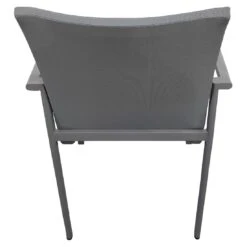 OUTLIV. Fontana Gartensessel Aluminium/Textilene Anthrazit/Grau -Outliv outliv fontana diningsessel aluminium polster 1340650 4