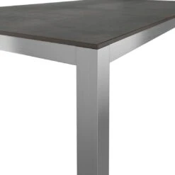 OUTLIV. Gartentisch 160x90cm Edelstahl/HPL Silber/Zement Dunkel -Outliv outliv gartentisch 160x90cm edelstahl hpl 1372198 5