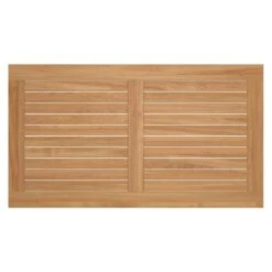 OUTLIV. Gartentisch 220x100cm Aluminium/Teak Graphit/Natur -Outliv outliv gartentisch 220x100cm aluminium teak 1443874 5