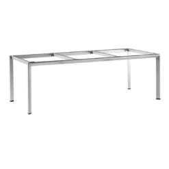 OUTLIV. Gartentisch 220x100cm Aluminium/Teak Graphit/Natur -Outliv outliv gartentisch 220x100cm aluminium teak 1443874 6