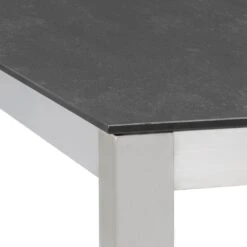 OUTLIV. Gartentisch 220x100cm Edelstahl/Glas-Keramik Silber/Dunkelgrau -Outliv outliv gartentisch 220x100cm edelstahl glas keramik 1372308 4