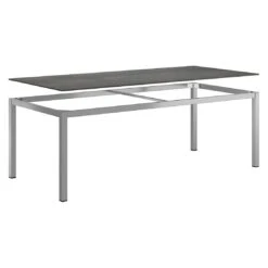 OUTLIV. Gartentisch 220x100cm Edelstahl/HPL Silber/Zement Dunkel 3 OUTLIV. Gartentisch 220x100cm Edelstahl/HPL Silber/Zement Dunkel -Outliv outliv gartentisch 220x100cm edelstahl hpl 1372209 4