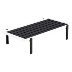 OUTLIV. By Detlef Steves Glamour Ecklounge 3-tlg. Aluminium/Sunbrella Schwarz/Flanelle -Outliv outliv glamour loungeecke 3 tlg aluminium sunbrella 1379865 5