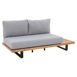 OUTLIV. Haven Ecklounge 3-tlg. Aluminium/Akazie Anthrazit/Natur Anthrazit/Natur -Outliv outliv haven loungeecke 3 tlg aluminium akazie anthrazit natur 1434304 7