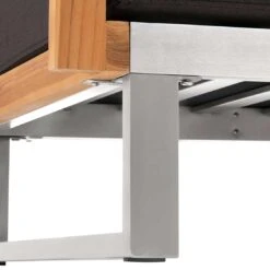 OUTLIV. Hawaii Gartensofa Edelstahl/Teak/Polster Dunkelgrau 8 OUTLIV. Hawaii Gartensofa Edelstahl/Teak/Polster Dunkelgrau -Outliv outliv hawaii 3 sitzersofa edelstahl teak polster dunkelgrau 1226206 9