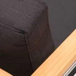 OUTLIV. Hawaii Ecklounge Edelstahl/Teak/Polster Dunkelgrau -Outliv outliv hawaii loungeecke edelstahl teak polster 1340782 10