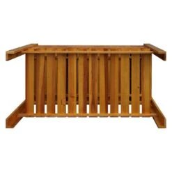 OUTLIV. Hochbeet Mit Ablage Tanne Braun -Outliv outliv hochbeet mit ablage tannenholz 1340474 5