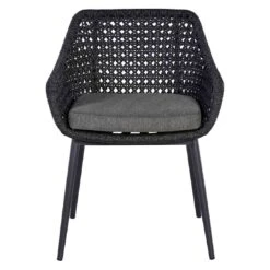 OUTLIV. Hudson Gartenmöbel-Set 5-tlg. Tisch 220x100cm Charcoal/Anthrazit -Outliv outliv hudson gartenmoebel set 5 tlg tisch 220x100cm 1495772 7