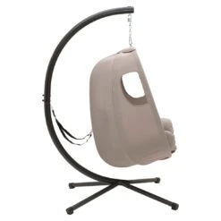 OUTLIV. Ibiza Hängesessel Stahl/Polyester Anthrazit/Grau -Outliv outliv ibiza haengesessel stahl polyester 1348702 3