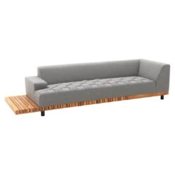 OUTLIV. Icon Ecklounge Teak/Sunbrella Teak/Flanelle -Outliv outliv icon loungecke teak sunbrella 1379821 8