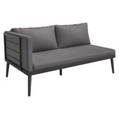 OUTLIV. India Ecklounge 3-tlg. Stahl/Akazie Anthrazit/Natur -Outliv outliv india loungeecke 3 tlg stahl akazie 1435151 8