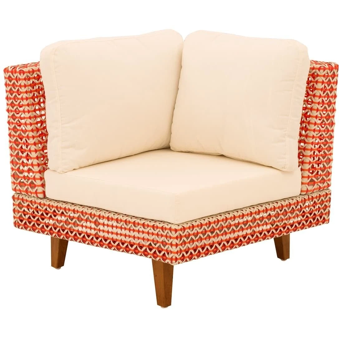 OUTLIV. Jamaika Eck-/Endmodul Aluminium/Geflecht Orange-Rot-Weiß/Weiß OUTLIV. Jamaika Eck-/Endmodul Aluminium/Geflecht Orange-Rot-Weiß/Weiß -Outliv outliv jamaika eckmodul aluminium geflecht orange rot weiss weiss 990916 1