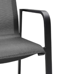 OUTLIV. Julia Stapelsessel Aluminium/Textilene Anthrazit/Coal -Outliv outliv julia stapelsessel aluminium rope 1365598 4