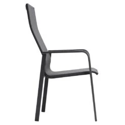 OUTLIV. Julia Stapelsessel Hoch Aluminium/Textilene Anthrazit/Coal -Outliv outliv julia stapelsessel hoch aluminium rope 1365609 3