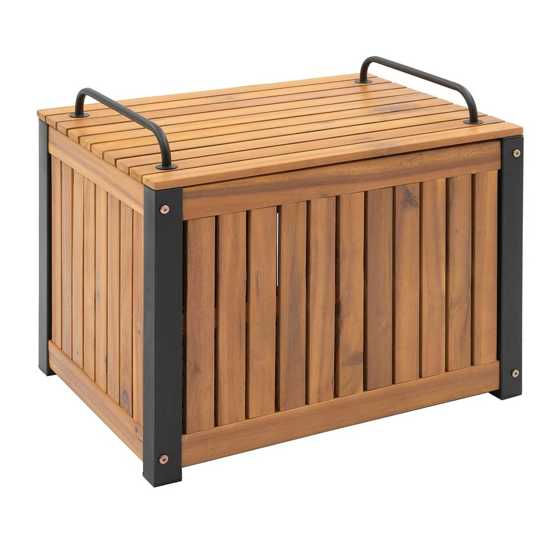 OUTLIV. Bern Gartenbox 60x45cm Stahl/Akazie Schwarz/Natur OUTLIV. Bern Gartenbox 60x45cm Stahl/Akazie Schwarz/Natur -Outliv outliv ko tao kissenbox 60x45cm akazie 1343092 1