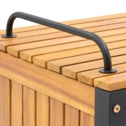 OUTLIV. Bern Gartenbox 60x45cm Stahl/Akazie Schwarz/Natur 6 OUTLIV. Bern Gartenbox 60x45cm Stahl/Akazie Schwarz/Natur -Outliv outliv ko tao kissenbox 60x45cm akazie 1343092 7