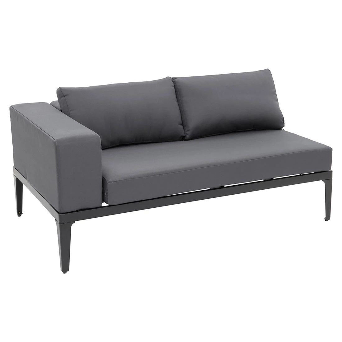 OUTLIV. Bern Ecklounge Aluminium/Olefin Schwarz/Grau OUTLIV. Bern Ecklounge Aluminium/Olefin Schwarz/Grau -Outliv outliv ko tao loungeecke aluminium olefin 1342960 8