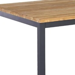 OUTLIV. Kobe Gartenmöbel-Set 3-tlg. Tisch 220x100cm Anthrazit/Natur -Outliv outliv kobe gartenmoebel set 3 tlg tisch 220x100cm 1495849 5